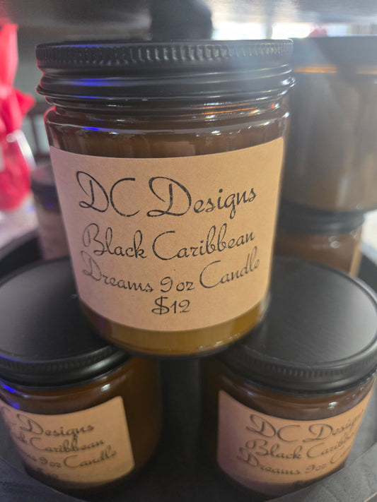 Black Caribbean Dreams 9oz Candle
