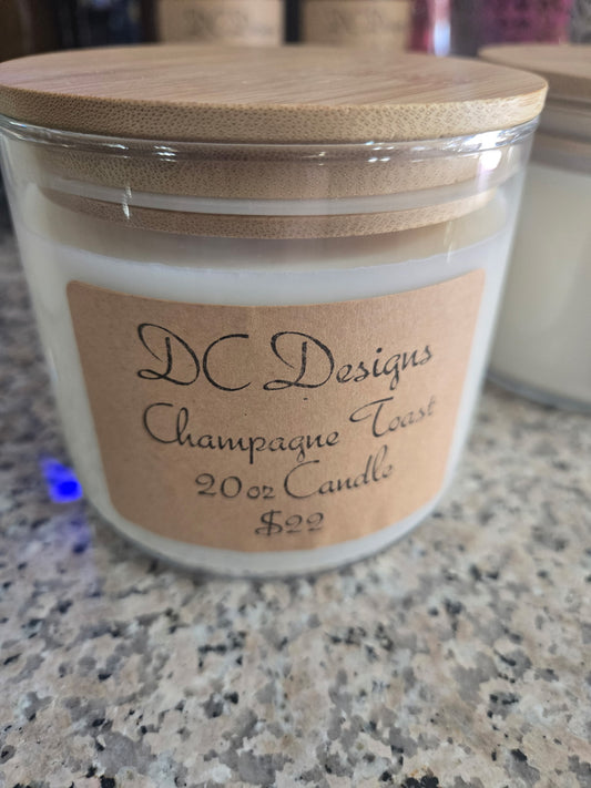Champagne Toast 20oz Candle